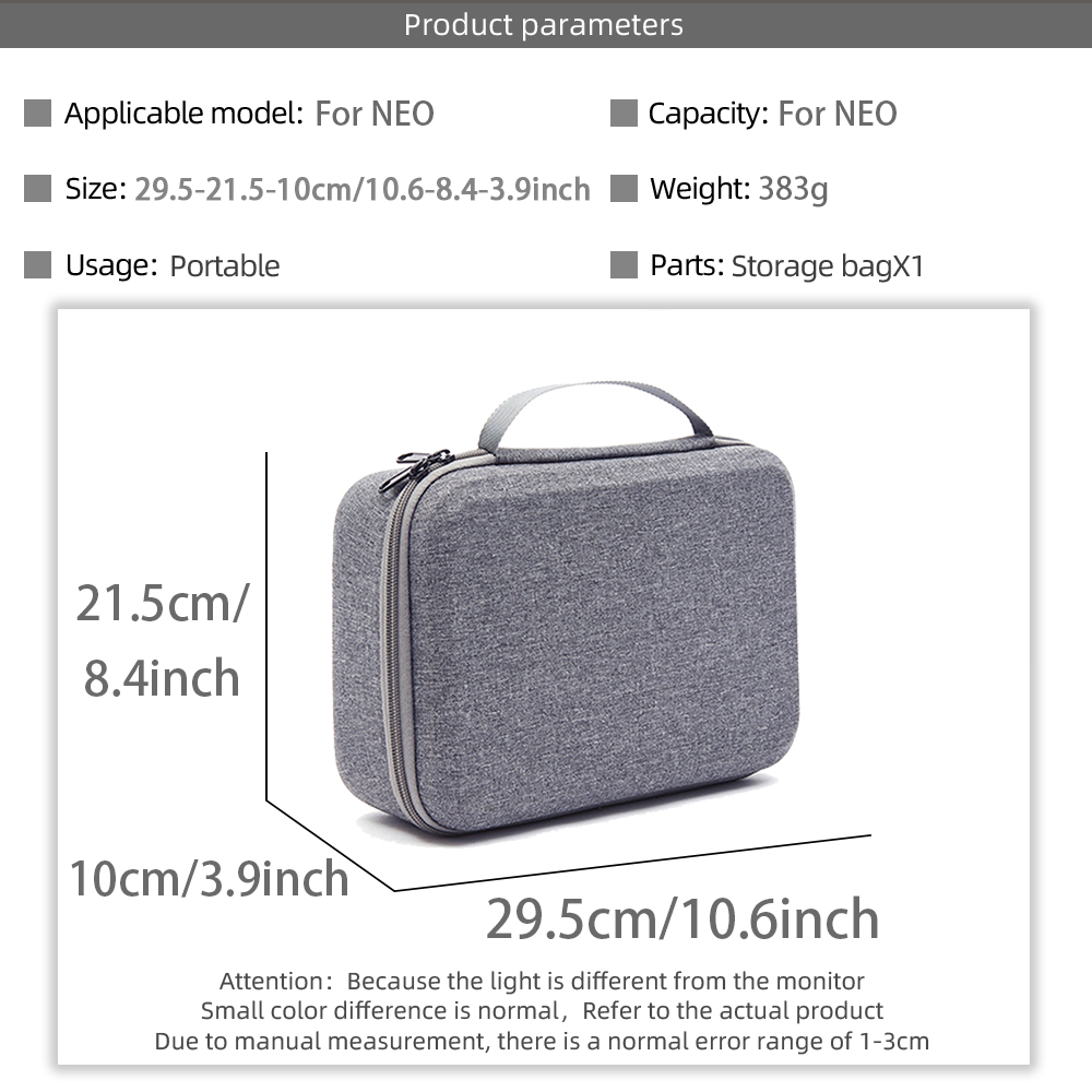 DJI Neo 미니 휴대용 핸드백용 충격 방지 보관 가 - Drone Carrying Case 리뷰 및 가격