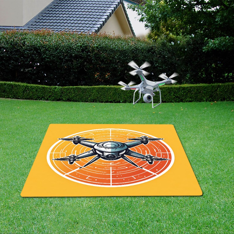 방향 마커가있는 경량 드론 헬리콥터 착륙 패드 야외 레 - Drone Landing Pad 리뷰 및 가격